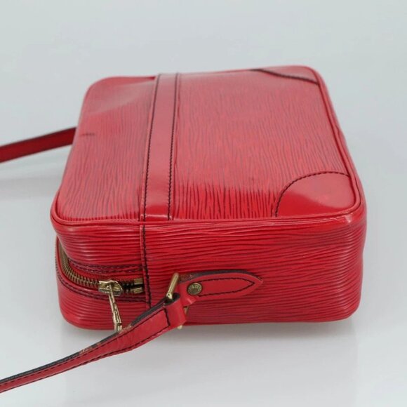 LOUIS VUITTON Epi Trocadero 27 Shoulder Bag Red - Picture 6 of 16